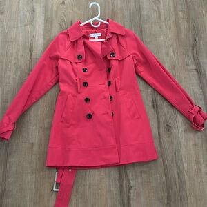 NY&Co pink raincoat